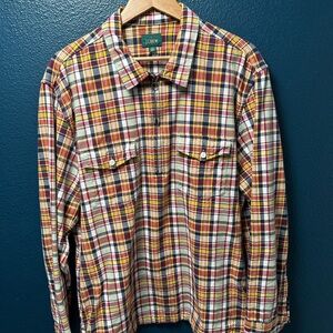 J.crew quarter zip collared shirt